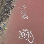 Graffiti at 26 Clinton Path