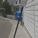 Damaged Sign at N42,33 E71,12